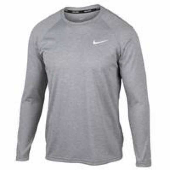 Nike Hydroguard Dri-FIT Long Sleeve Swim Shirt size large - Picture 2 of 6